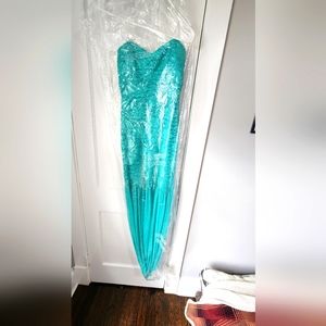 Mermaid Lace Prom Dress